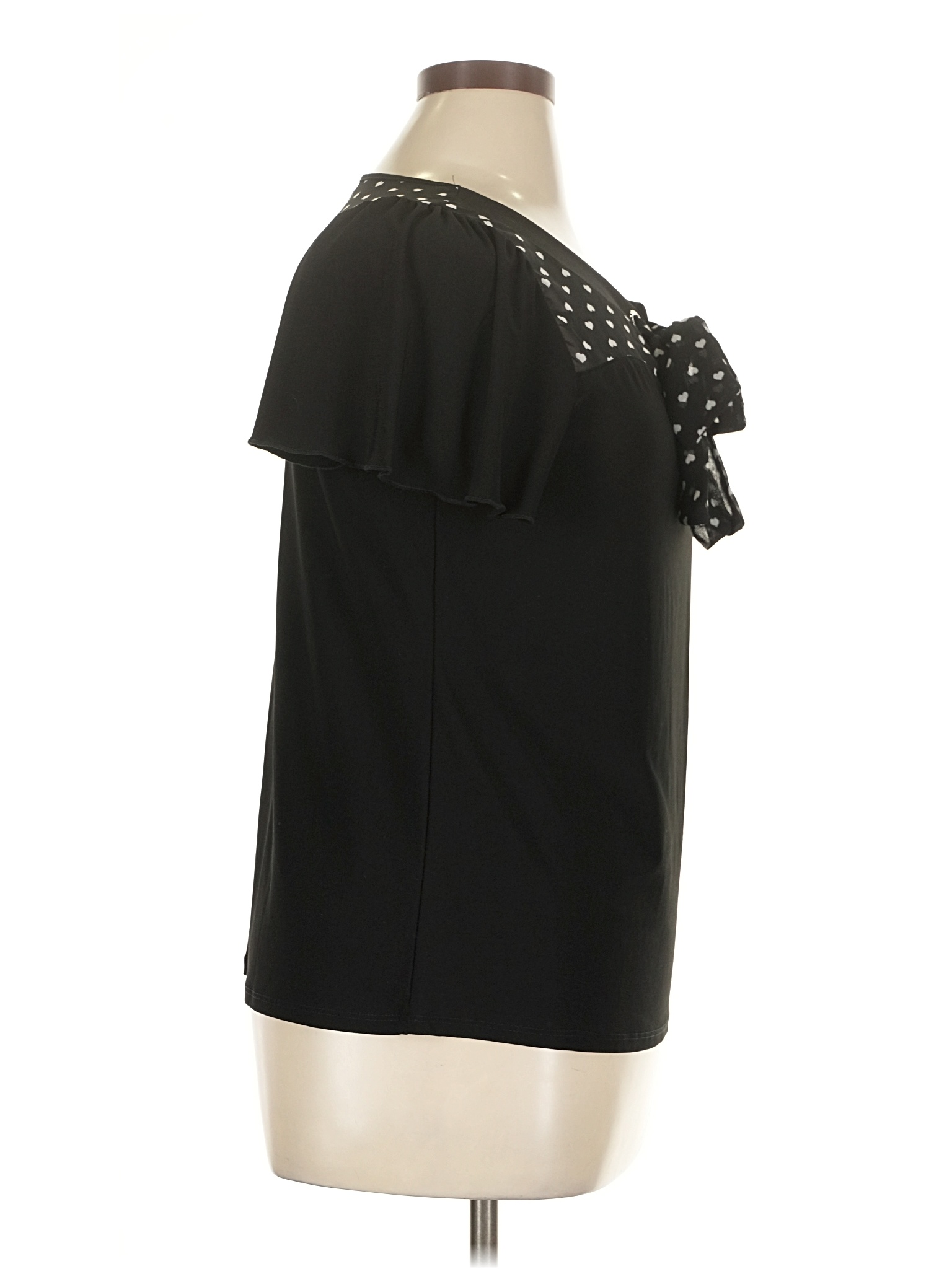 Haut Décolleté épaules Nues Liz McCoy Taille XL Noir - Neuf Sans étiquettes
