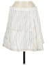 BCBGeneration Stripes White Casual Skirt Size 8 - photo 1