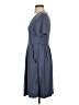 Unbranded Solid Gray Casual Dress Size S - photo 5