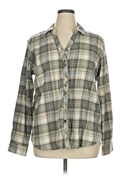Weatherproof Long Sleeve Button Down Shirt