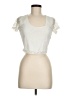 Bongo Ivory Short Sleeve Top Size M - photo 1