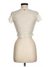 Bongo Ivory Short Sleeve Top Size M - photo 2