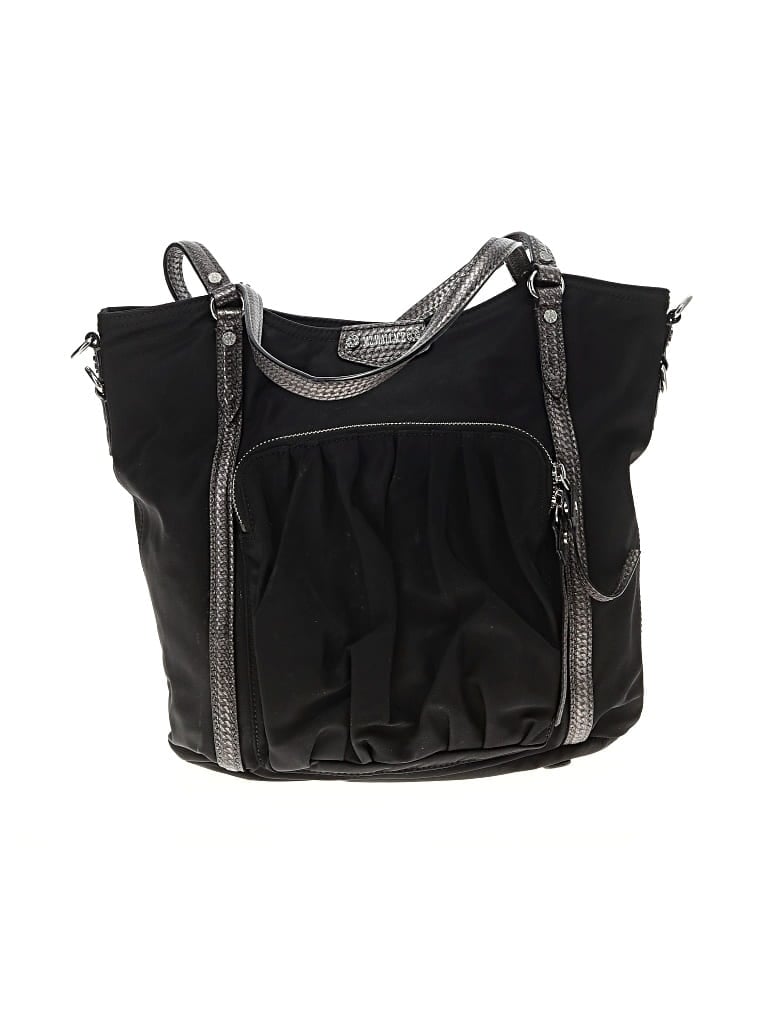 Pre-owned Mz Wallace Messenger In Black