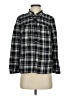 J.Crew Plaid Black Long Sleeve Button-Down Shirt Size S - photo 1