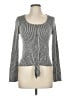 Caution to the Wind Gray Long Sleeve Top Size M - photo 1