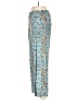 Assorted Brands 100% Viscose Rayon Paisley Blue Casual Pants Size S - photo 5