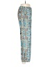Assorted Brands 100% Viscose Rayon Paisley Blue Casual Pants Size S - photo 4