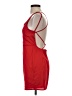TOBI 100% Polyester Solid Red Casual Dress Size S - photo 5