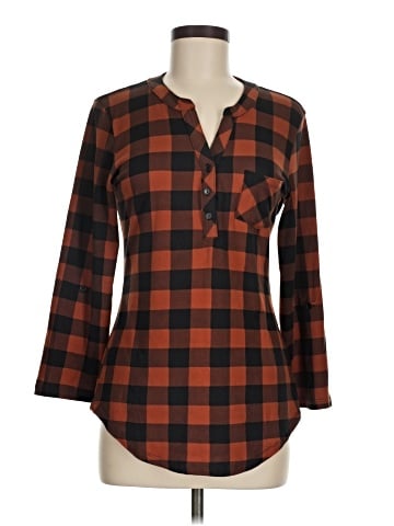 Dna Couture 3/4 Sleeve Blouse (view 1)