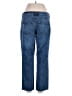 Ann Taylor LOFT 100% Cotton Hearts Blue Jeans Size 29 waist - photo 2