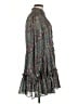 Buddy Love 100% Polyester Paisley Gray Casual Dress Size M - photo 4