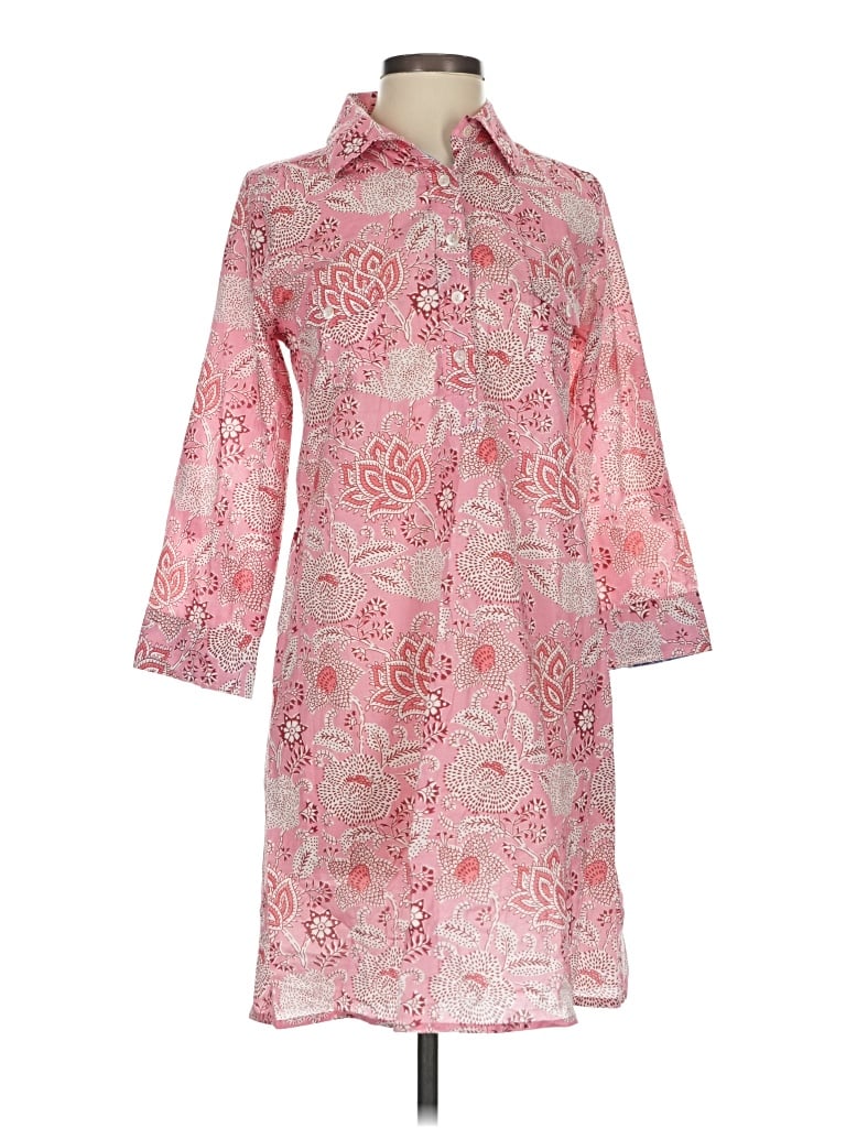 Pre-owned La Plage Casual Dress In Pink