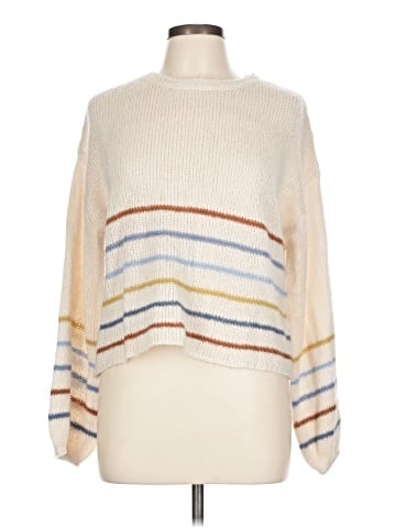 Blue Rain Pullover Sweater (view 1)