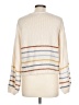 Blue Rain 100% Acrylic Stripes Ivory Pullover Sweater Size L - photo 2