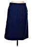 J.Crew Solid Blue Wool Skirt Size 4 - photo 1