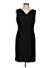 Coldwater Creek 100% Polyester Solid Black Cocktail Dress Size 10 (petite) - photo 1