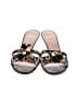 Stuart Weitzman Animal Print Black Tan Heels Size EU 40 - photo 2