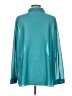 Assorted Brands Teal Long Sleeve Blouse Size L (estimated) - photo 2