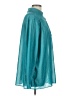 Assorted Brands Teal Long Sleeve Blouse Size L (estimated) - photo 4