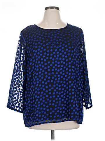 Long Tall Sally 3/4 Sleeve Blouse (view 1)
