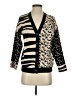 Unbranded Animal Print Black Cardigan Size S - photo 1