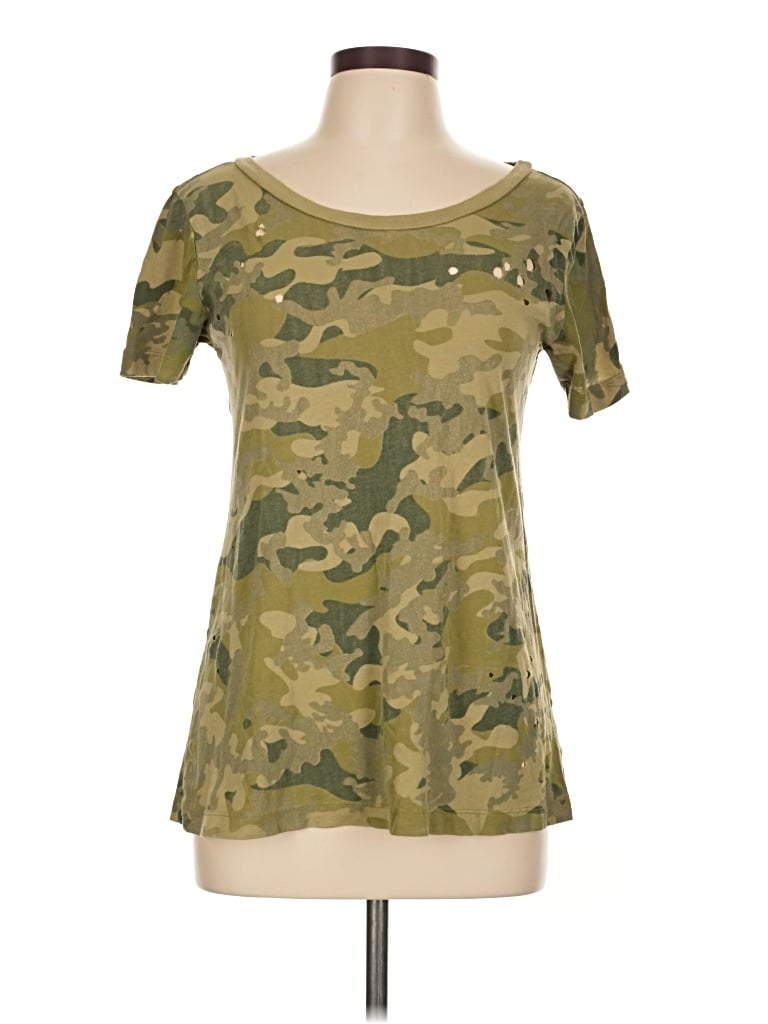 Pre-owned Chaser Short Sleeve T-shirt In Green