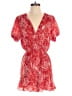 Allie Rose 100% Polyester Paisley Red Romper Size S - photo 1
