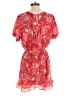 Allie Rose 100% Polyester Paisley Red Romper Size S - photo 2