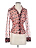 Zara Red Long Sleeve Blouse Size XS - photo 1