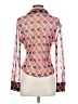 Zara Red Long Sleeve Blouse Size XS - photo 2