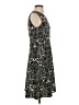 Calvin Klein Paisley Black Cocktail Dress Size 4 - photo 4