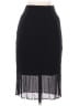 MSK 100% Polyester Graphic Black Formal Skirt Size M - photo 2