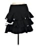 BCBGMAXAZRIA 100% Polyester Solid Black Formal Skirt Size 8 - photo 2