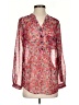 Jade 100% Polyester Pink 3/4 Sleeve Blouse Size XS - photo 1