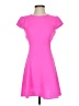 Sugar Lips 100% Polyester Solid Pink Casual Dress Size XS - photo 1