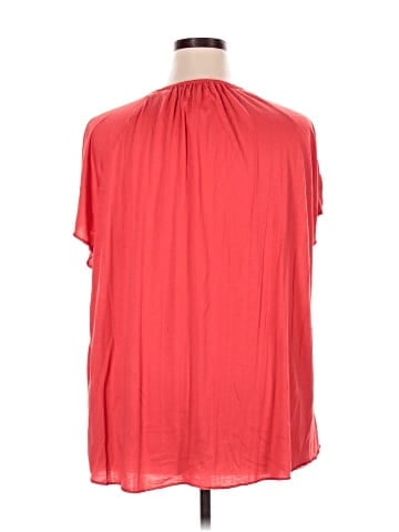New York Laundry Short Sleeve Blouse (view 2)