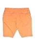 Le Superbe Solid Orange Shorts Size 2 - photo 2