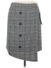 Chriselle Lim 100% Polyester Houndstooth Gray Formal Skirt Size M - photo 1