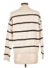 MNG Stripes Ivory Pullover Sweater Size L - photo 2