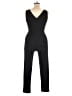 Outrageous Fortune Solid Black Jumpsuit Size 10 - photo 2
