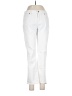 Lands' End White Ivory Jeans Size 8 - photo 1