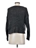 Theory Metallic Gray Wool Pullover Sweater Size S - photo 2