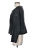 Theory Metallic Gray Wool Pullover Sweater Size S - photo 5
