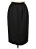 Zoran Solid Black Wool Skirt Size 00 (estimated) - photo 1