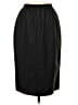 Zoran Solid Black Wool Skirt Size 00 (estimated) - photo 2