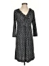 Soma Chevron-herringbone Black Casual Dress Size S - photo 1