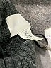 H&M Graphic Gray Turtleneck Sweater Size S - photo 7