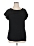 Tempted Hearts Black Short Sleeve Top Size 1X - photo 1