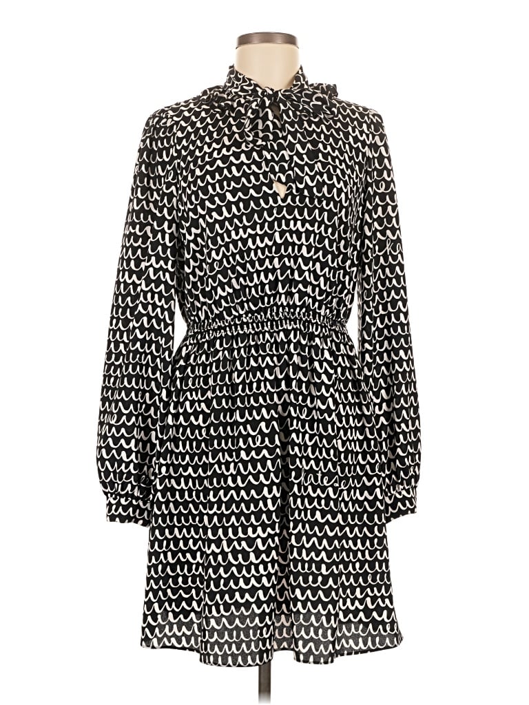 Pre-owned Kate Spade New York Casual Dress In Black