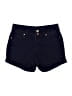 L.e.i. Solid Blue Denim Shorts Size 1 - photo 1